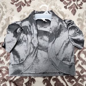 Gray blazer